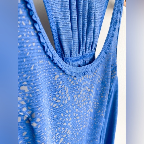 Lululemon Run Silver Bullet Sleeveless Tech Tank Top Running Ruffle Reflective 2 - Picture 10 of 11